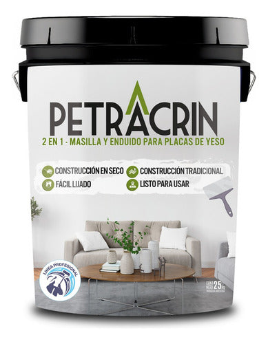 Petracrin 2 In 1 Joint Compound + Filler for Drywall 0