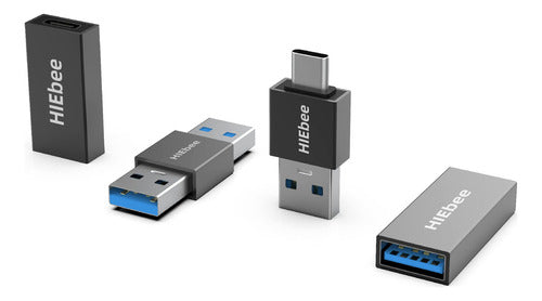 Hiebee Adaptador Usb 3.0 A A Macho Macho, Adaptador Usb Hemb 0