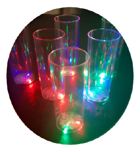 40 Vasos Luminosos Led ,  Cotillon Luminoso Led , Fluor !!! 4