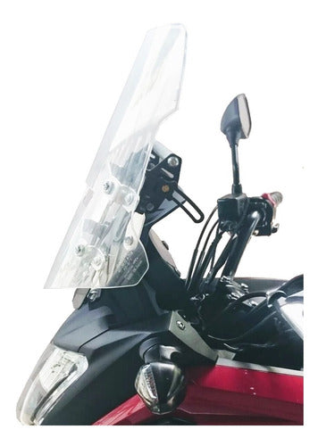 Sistema Savage Nc 750x Con Adaptación Para Parabrisas Original (no Incluye Parabrisas)   - Pferd 1