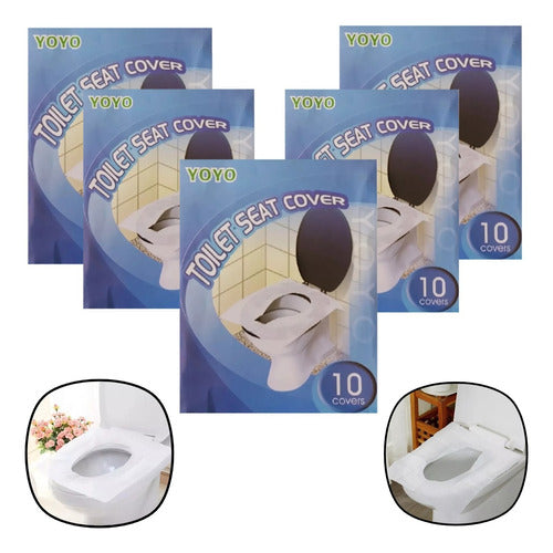 Brother's Bazar Disposable Toilet Seat Covers Pack of 5 0