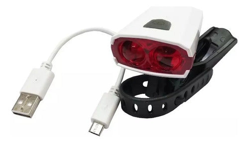 Xlight Bicycle Tail Light Rechargeable USB 0