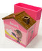 Deli Pencil Holder in House Shape - Pink 0