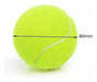 Mercadoflash Pet Tennis Ball Toy with Black Paws in Orange 2