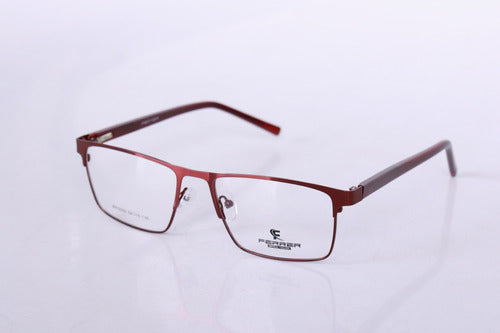 Ferrer Red Metal Frame with Flex Temples 1