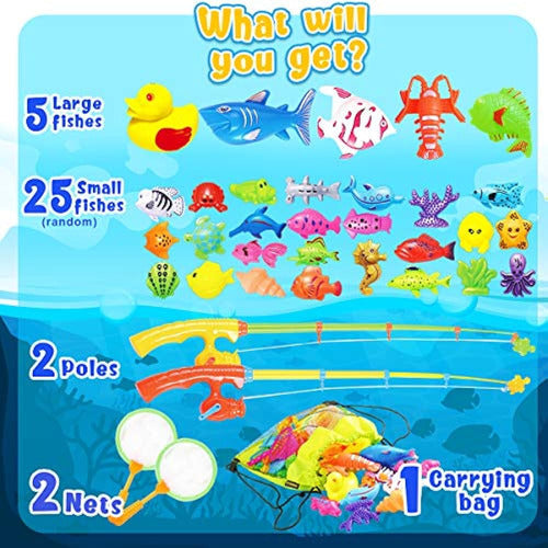 Goody King Juego De Pesca Para Niños - Juguete Magnético De 1