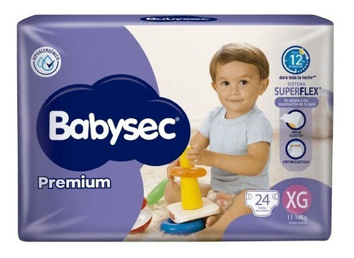 Babysec Premium Hiper Xg X24 - Bebés Y Niños 0