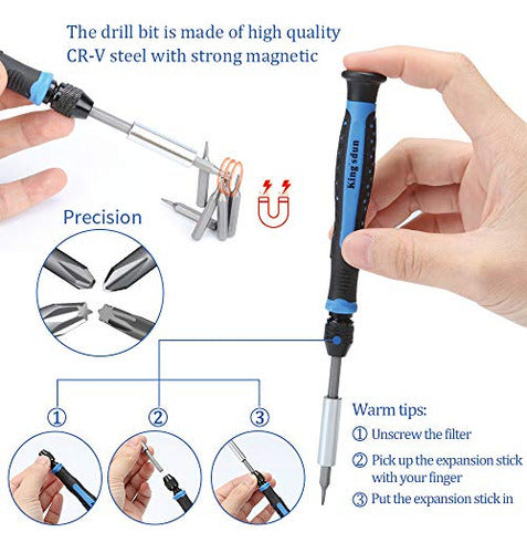 Juego De Destornilladores De Precisión, Kit De Herramientas 2