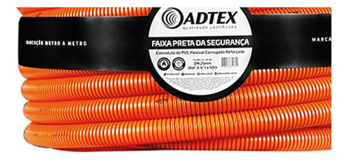 Conduite Corrugado Lar Adtex Antichama 3/4r50 3