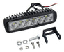 Kit 8 Faros Barra 6 Leds Led Universal 4x4 Atv Motos 1