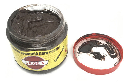 Crema Arola 500 Cc. Limpia Y Protege Cueros. Color Chocolate 1