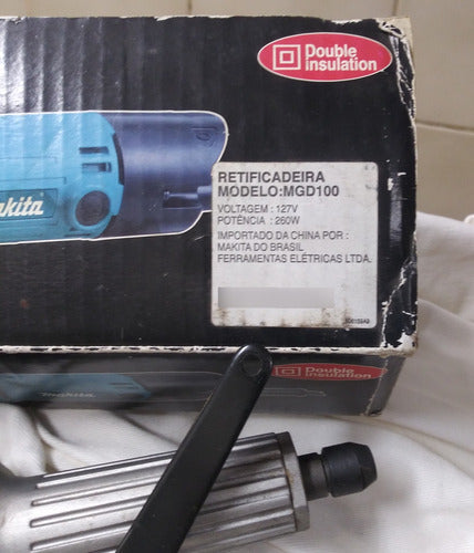 Retificadora Makita  Mgd 100 Quase Nova 7