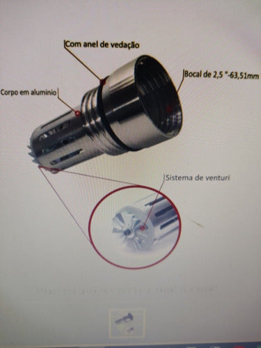 2 Bocal Anti Furto De Combustível (rosca Interna  Scanias) 0