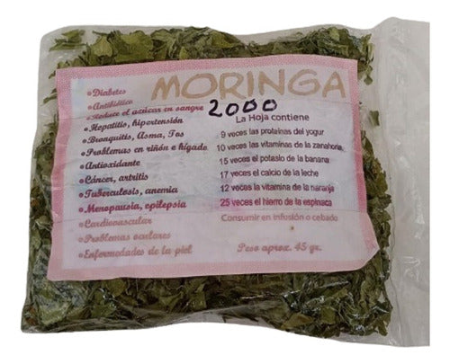 Burdah Hoja De Moringa Proteina Oranico Saludable X 20g 0