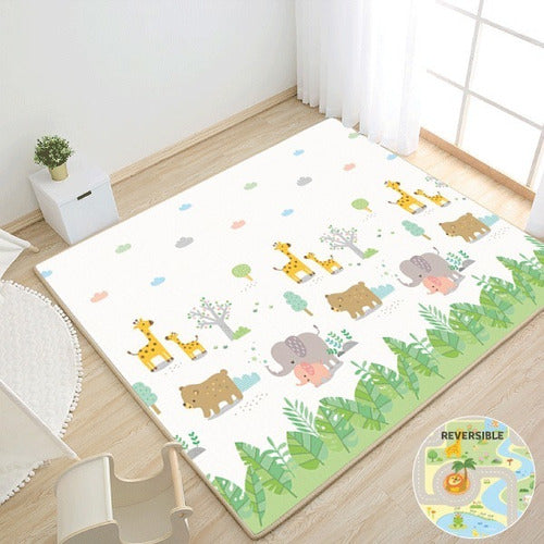 Reversible Rainbow Baby Shockproof Mat PF120 Forest 6