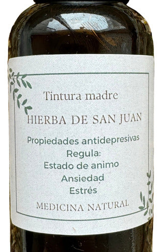 Medicina Natural Antidepresivo Natural Tintura Hiperico Hierba San Juan 1