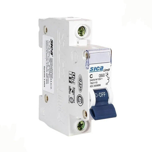 Sica Unipolar Thermal Circuit Breaker 1x63 0