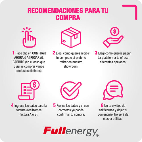 Fullenergy Kit 10 Soportes Para Estantes De Vídrio De 6mm / Reforzados 4