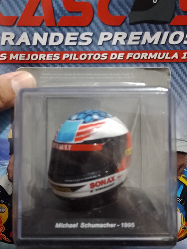 Coleccion Cascos F1. Michael Schumacher 1995. Nuevo 0