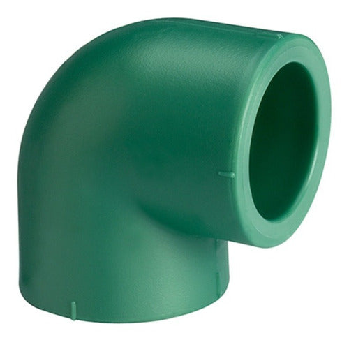 Plastiferro Codo 20mm A 90º Termofusion Verde Agua Tubofusion 0