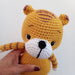 AMIGUIS CROCHET Tigre Amigurumi Muñeco De Apego Tejido Al Crochet 2