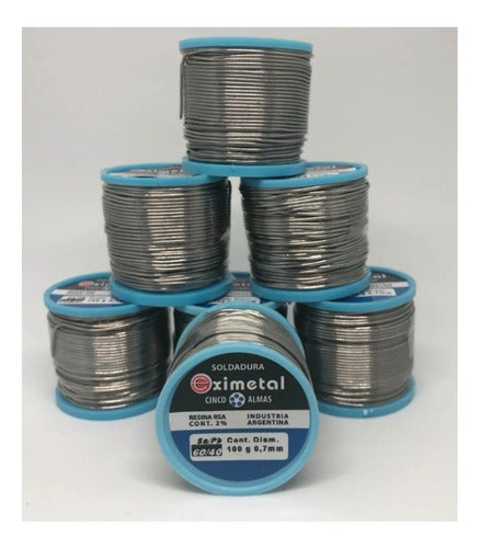 Eximetal 60/40 0.7 Mm Tin 100g SMD Welding Wire 1