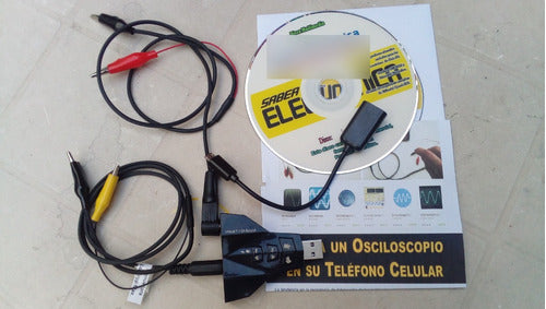 Saber Electrónica Osciloscopio Automotriz USB para PC 2 Entradas (no 2 Canales) 0