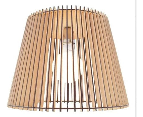 Modern Nordic Design Wooden Pendant Ceiling Lamp Premium MDF 2