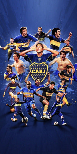 SalernoGraf Poster Lona Vinilica UV - Boca Juniors 1