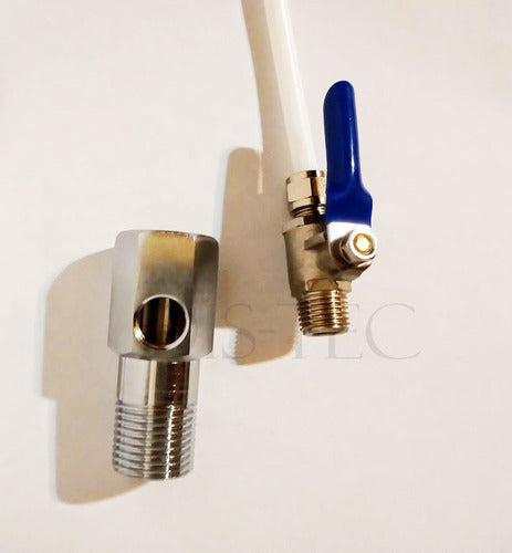 Connector for Cold Hot Water Dispenser Installations 2