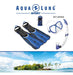 Adjustable Aqualung Amika Snorkel Kit with Fins 1