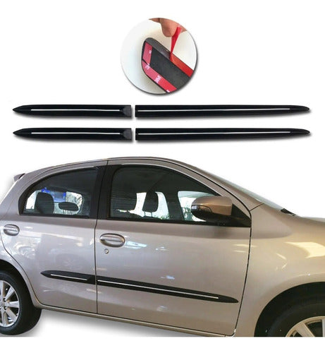 KENNY Etios 2018/2021 Chrome Door Trim Kit 0