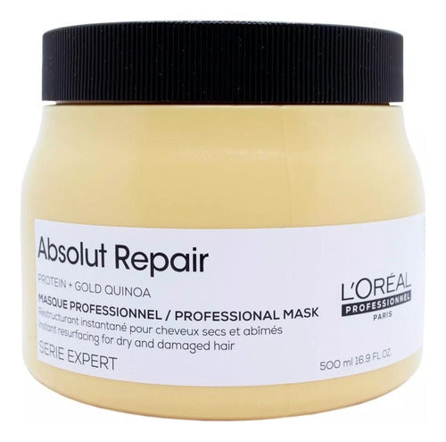 Máscara Absolut Repair Gold Q L'oreal Professionel 500 Ml 0