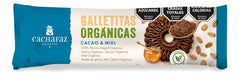 Cachafaz Galletitas Orgánicas Cacao Y Miel 170 G. X21 1