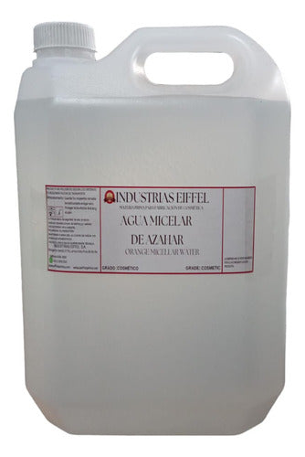 Agua Micelar De Azahar Natural 10 Litros Materia Prima 0