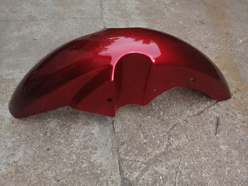 GS Front Mudguard Dark Red 0