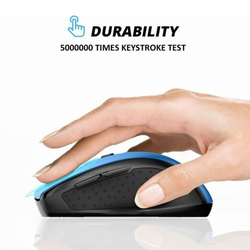 BrandName Mini 2.4G Wireless Mouse 6 Buttons 2400 DPI with USB Nano Receiver 4