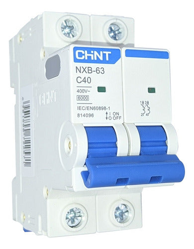 Chint Thermal Kit 40A + 40A Circuit Breaker + 6 Socket Box for Pillar 3