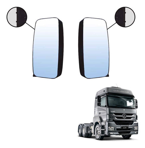 Kit Espelhos Principais Mercedes Axor/atego 2014 E/d Ld E Le 0