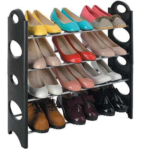 Bola8 Zapatera Organizador De 4 Estantes Para Zapatos 1