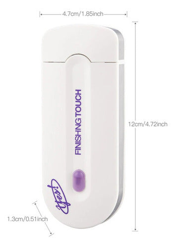 Yes FinishingTouch USB Rechargeable Facial Body Legs Shaver 2