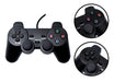 Kit Com Dois Controles Joystick Playstation 2 Analógico Ps2 1