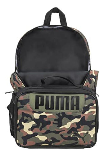 Puma - Mochila Y Lonchera Para Niños, Combo De 4