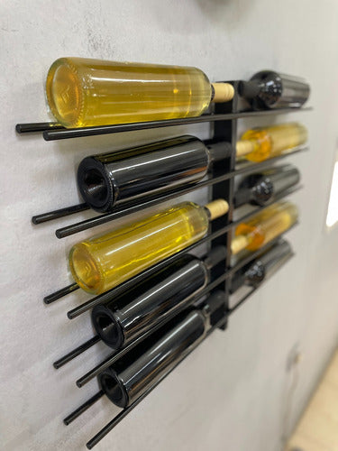 Metal Wine Rack for 10 Bottles 3