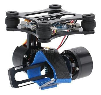 Duable Cnc Fpv Quadcopter Bgc 2 Ejes Cardán Sin Cepillo Y Re 7