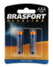 Pilha Palito Aaa 1,5v - Alcalina 6300 Brasfort - Kit C/3 4