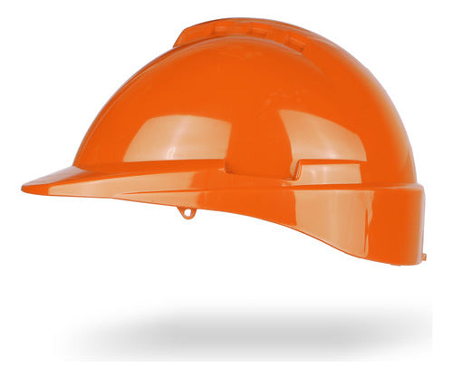 Casco De Seguridad Libus Milenium Class S/v Naranja 1