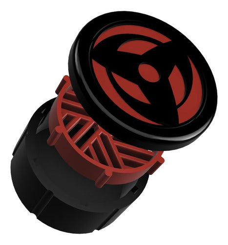 Galactic Grinders 3D Naruto Sharingan Kakashi Three-Part Grinder 1