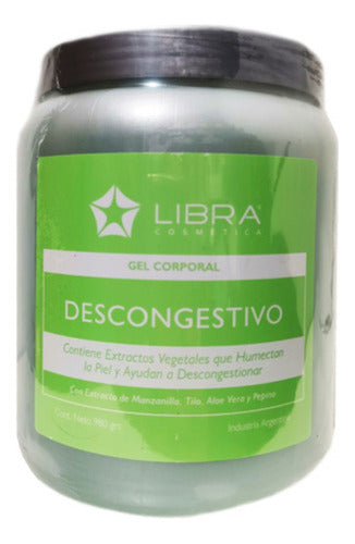 Libra Cosmética Gel Descongestivo 980g 1