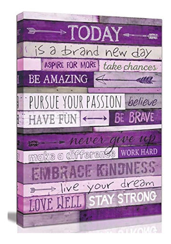 Roginga-ato Inspiring Wall Art - Wall Decoration for Teenage Girls' Room 0